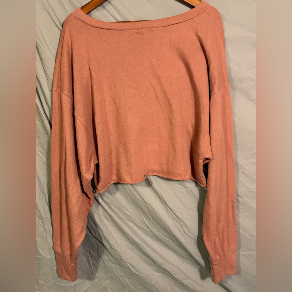 Active USA Dusty Rose Knit Top